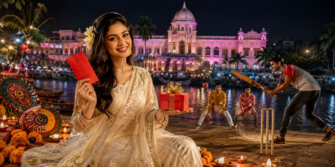 ঢাকায় পহেলা বৈশাখে 194 অ্যাপে ক্রিকেট বেটিং করছেন